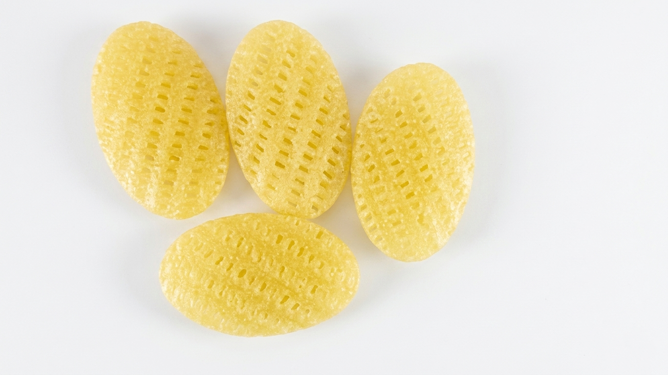 3D Oval Papad